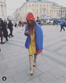 Дизайнерский пуховик, куртка