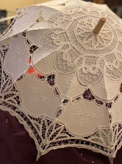 Кружевной зонт. Аренда