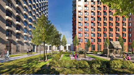 2-к квартира, 61.8 м², 16/33 эт.