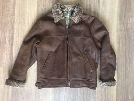 Дубленка д/м 140-146 р
