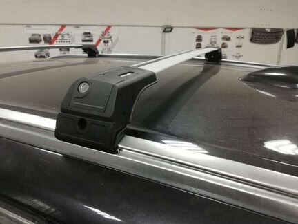 Багажник на штатные рейлинги Opel Zafira 2006-2016