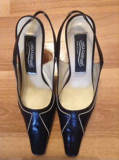 Итальянские кожаные туфли, р-р 36