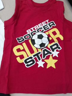 Новая одежда на мальчика (шорты майки) 110 см