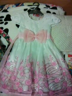 Платья на девочку 4-6лет