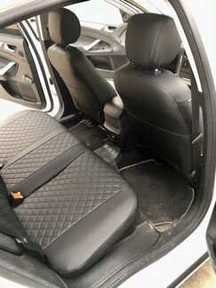 Модельные чехлы Форд Мондео 4 из экокожи