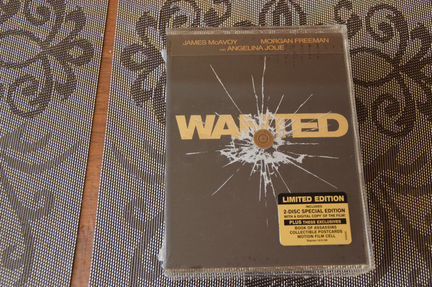 Особо опасен DVD limited edition запечатан Джоли