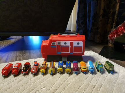 Чаггинтон (паровозики, ж/д, кейс для хранения)