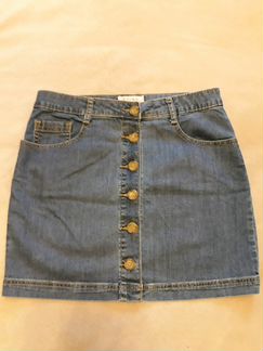 Джинсы и джинсовая юбка