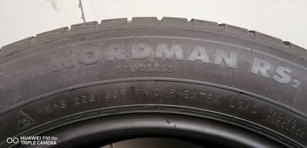 4 шины Nokian Nordman RS2 225/55 R17 101R M+S