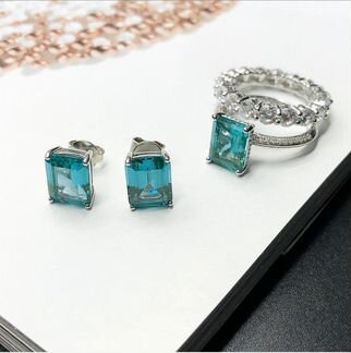 Кольцо, серьги Graff Графф, Tiffany Тиффани Серебр