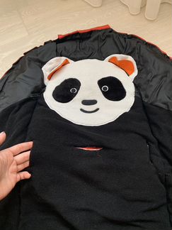 Теплый Конверт для малыша в коляску Mansita Panda