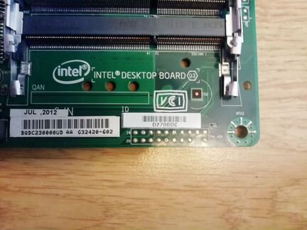 Материнская плата Intel 2700DC hdmi