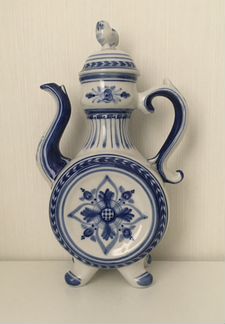 Гжель кувшин кумган квасник