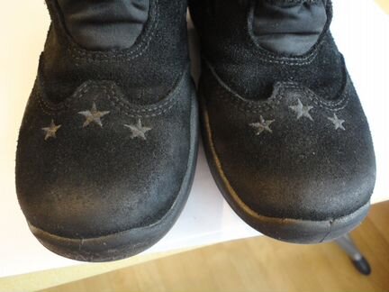 Полусапожки на девочку ecco осень-зима