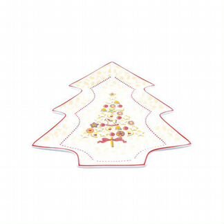 Блюдо Repast Christmas world Multi 26*21 см Чехия