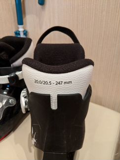 Детские горные лыжи + ботинки