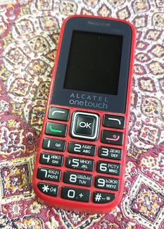 Телефон Alcatel 1040D. Полный комплект в упаковке