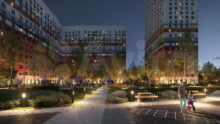 3-к квартира, 78.8 м², 17/33 эт.