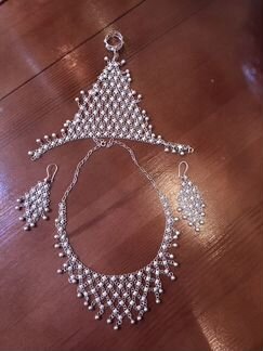 Комплект из серебра