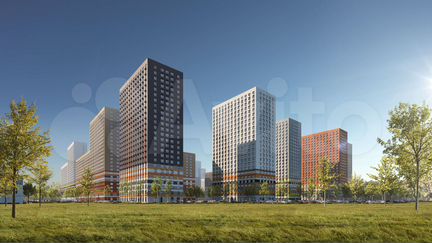 1-к квартира, 39.4 м², 21/25 эт.