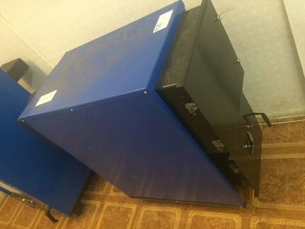 Калорифер и котел на отработанном масле