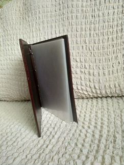 Прайс, папка (кожаная)