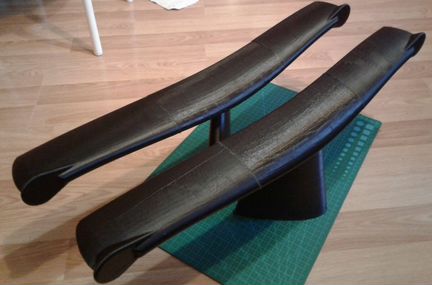 3D печать на 3D принтере, шпаклевка, покраска