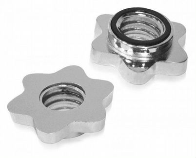 Гриф гантельный хромированный L-40см, D-26мм