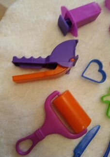 Набор форм для лепки из пластилина трафареты