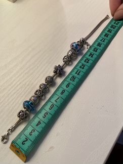 Серебрянный браслет и Шармы