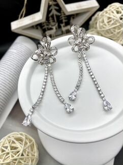 Серьги Grаff 925. 8 см