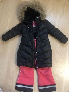 Пуховик + брюки reima р. 110