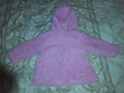 Куртка плюшевая р. 74