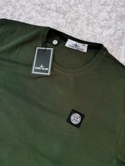 Футболка Stone island с патчем