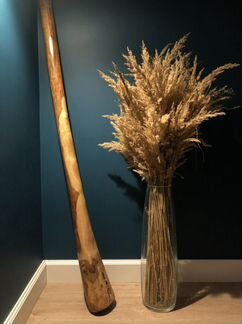 Букет сухоцвет в вазе