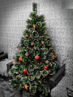 Ёлки. Очень пушистые