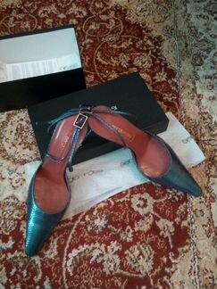 Туфли кожаные новые Sergio Rossi