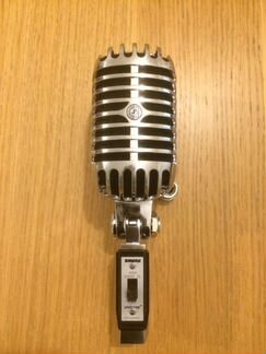Легендарный ретро микрофон Shure. 55hs