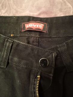 Джинсы чёрные mom