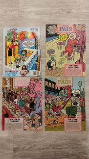 Комиксы 60-90 годов на французком