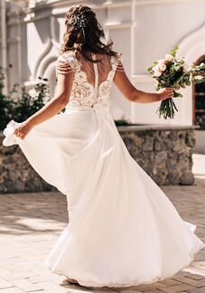 Красивое свадебное платье