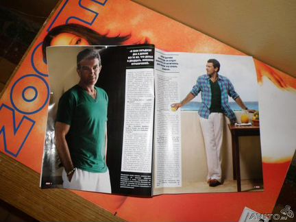 Журнал hello, Август 2012 г. с Мадонной, Бандеросо