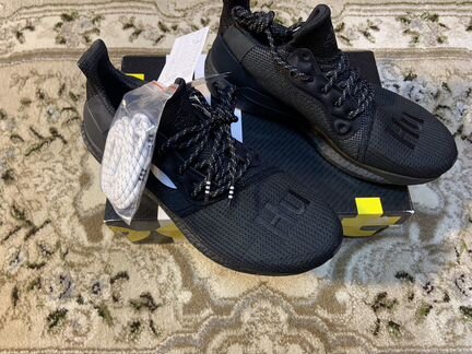 Кроссовки adidas hu Pharrell 9.5us black