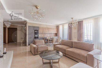 4-к квартира, 132 м², 21/33 эт.