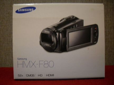 Цифровая видеокамера samsung HMX-F80