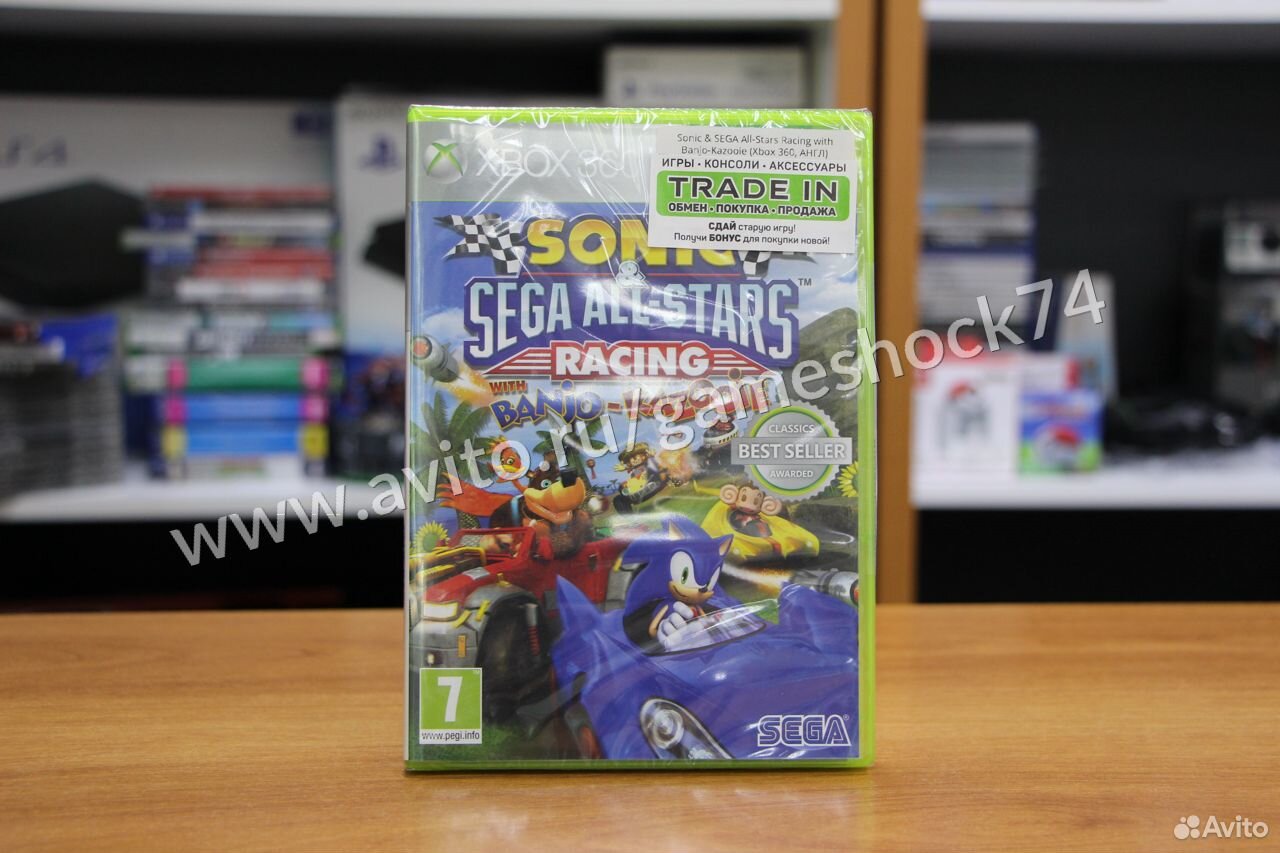83512003625  Sonic & sega All-Stars Racing with Banjo-Kazooie 