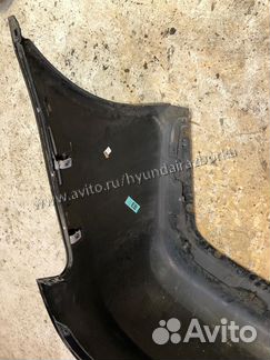 Бампер задний Hyundai Sonata NF 2006 год