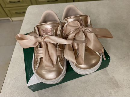 Кроссовки Puma пудровые