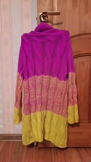 Кардиган крупной вязки