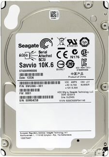Новые жесткие диски SAS HDD 600Gb 10k 2.5